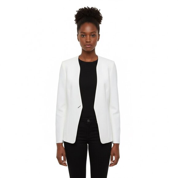 Size Small The Limited Scandal Collection White Blazer - Picture 2 of 6